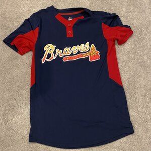 *VINTAGE* Sport Braves Jersey - Small